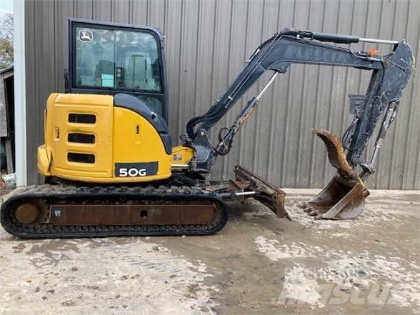 John Deere 50G Minikoparki