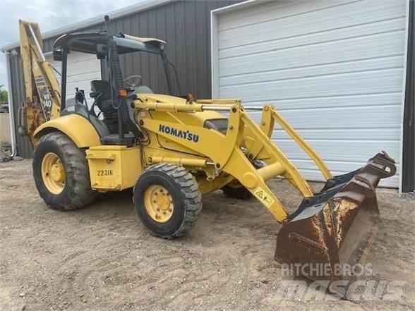 Komatsu WB140 Koparko-ładowarki