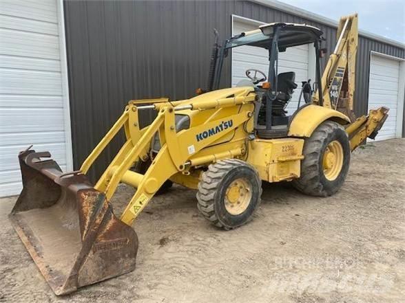 Komatsu WB140 Koparko-ładowarki