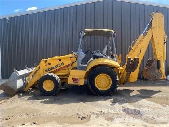 Komatsu WB140 Koparko-ładowarki