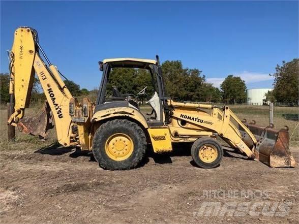 Komatsu WB140 Koparko-ładowarki