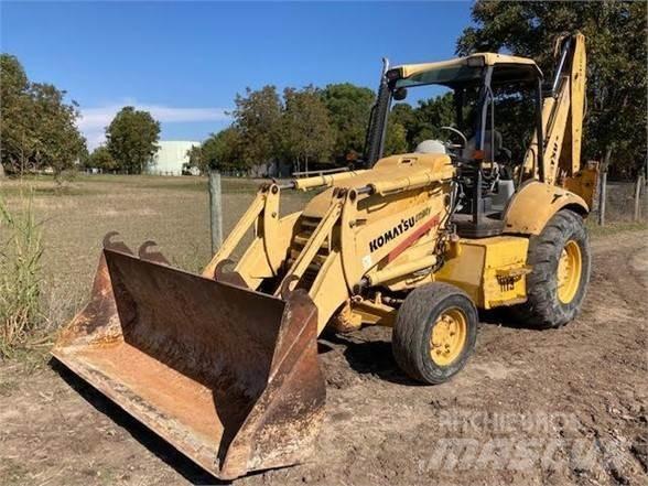 Komatsu WB140 Koparko-ładowarki