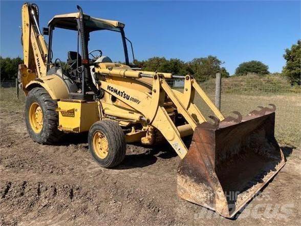 Komatsu WB140 Koparko-ładowarki