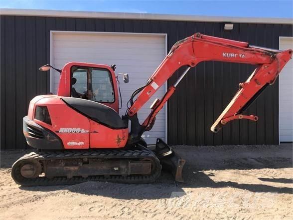 Kubota KX080-4 Koparki gąsienicowe
