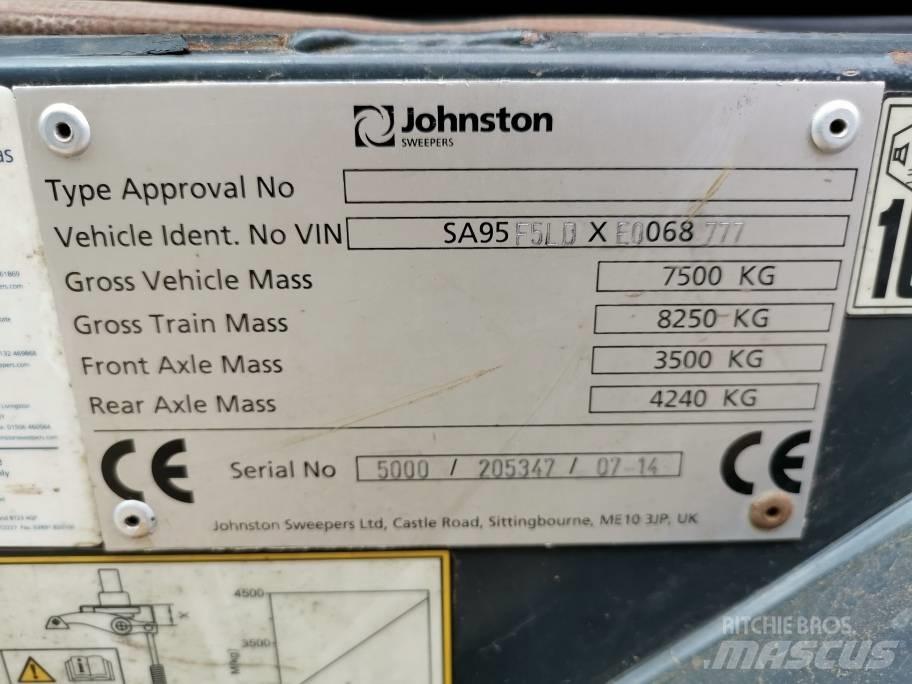 Johnston CX 400 Zamiatarki - Zgarniarki - Odśnieżarki