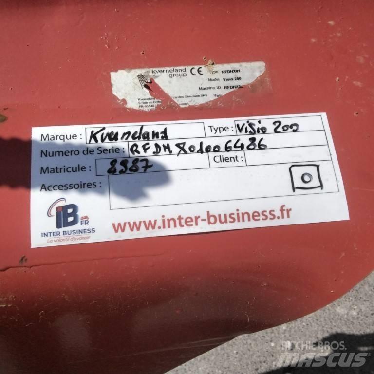 Kverneland VISIO 200 Brony talerzowe