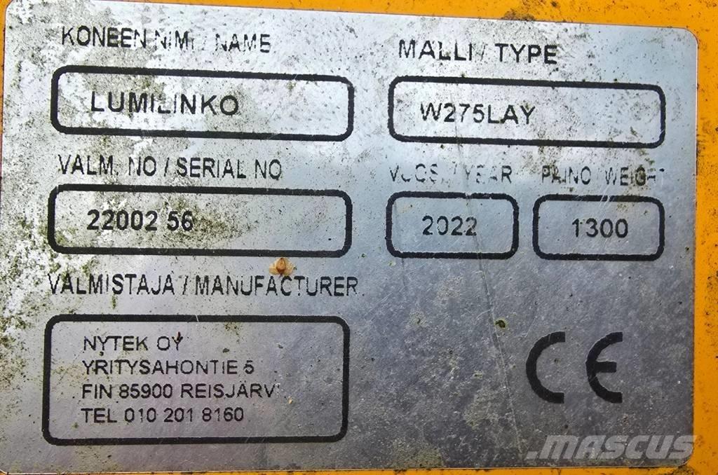 Wieska W275LAY Pługi wirnikowe