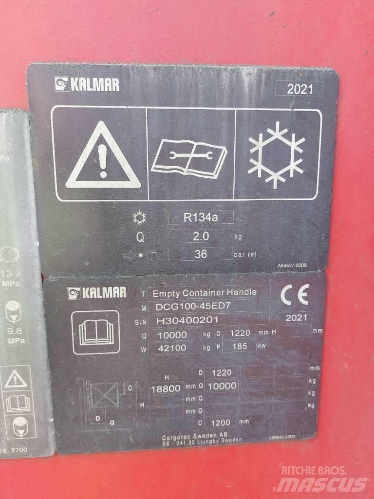 Kalmar DCG100-45ED7 Wozy do składowania i transportu kontenerów