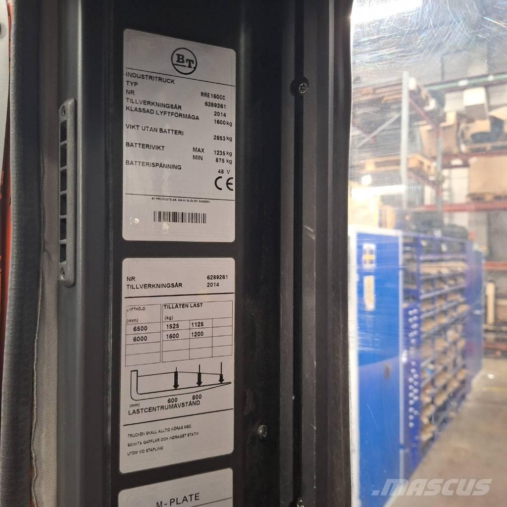 Toyota RRE160CC Wózki widłowe wysokiego składowania