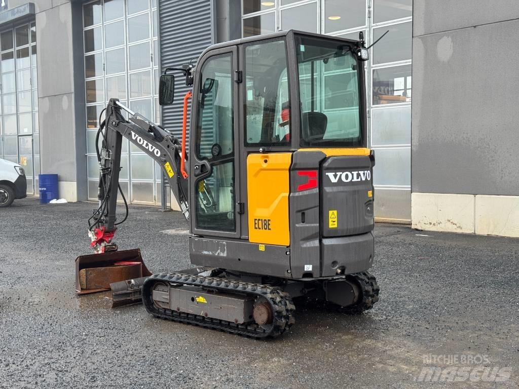 Volvo EC 18 E Minikoparki