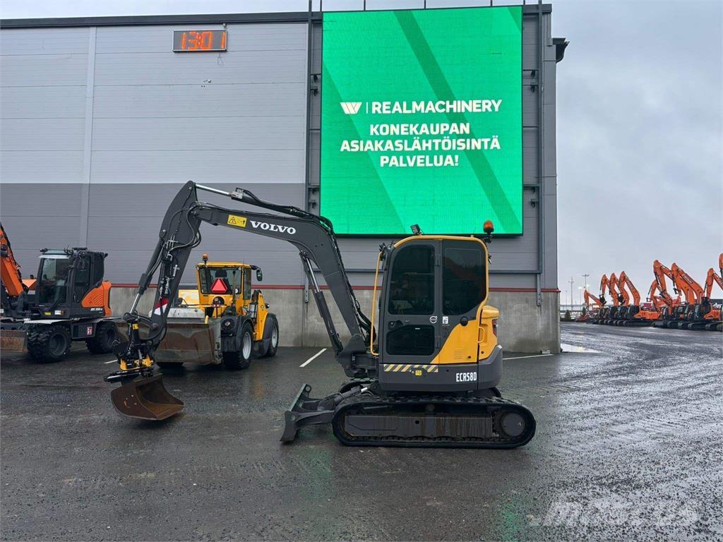 Volvo ecr58d Minikoparki