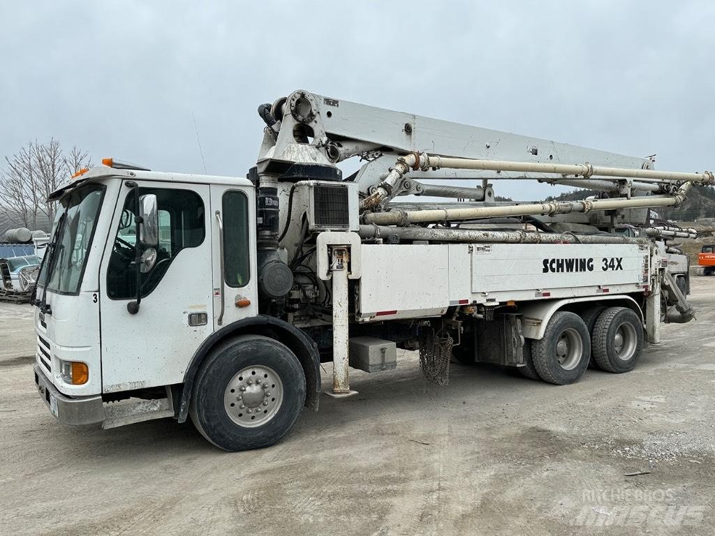 Schwing 34x Samojezdne pompy do betonu