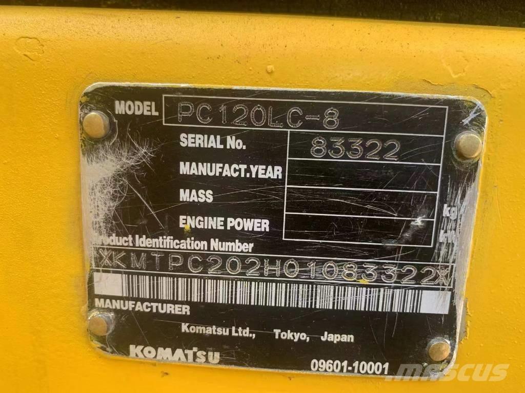 Komatsu PC 120-8 Midikoparki  7t - 12t
