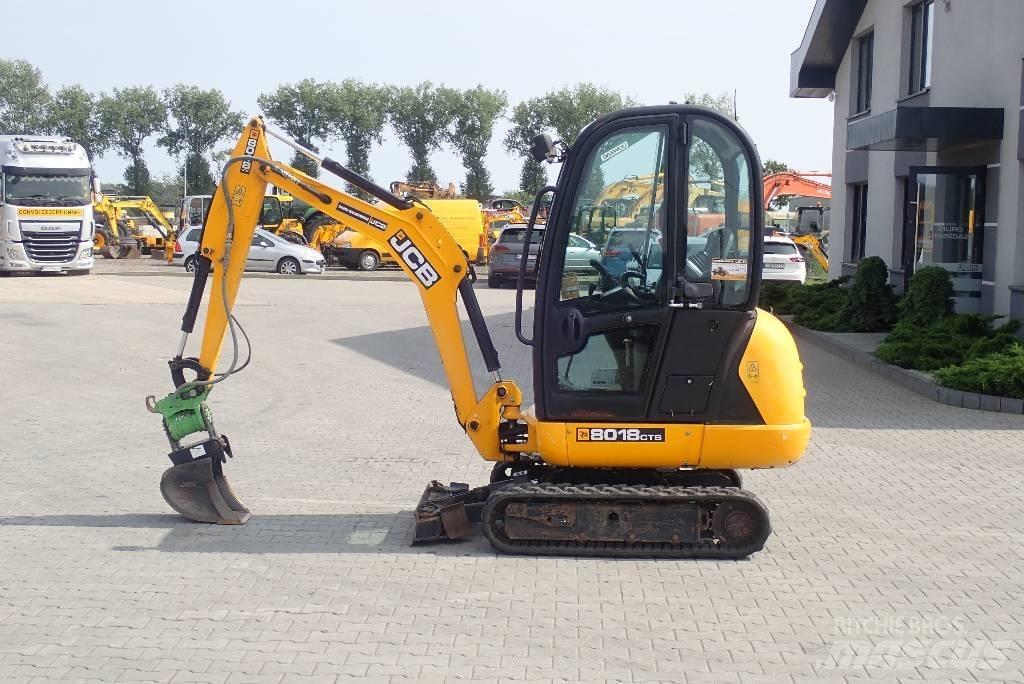 JCB 8018 CTS Minikoparki