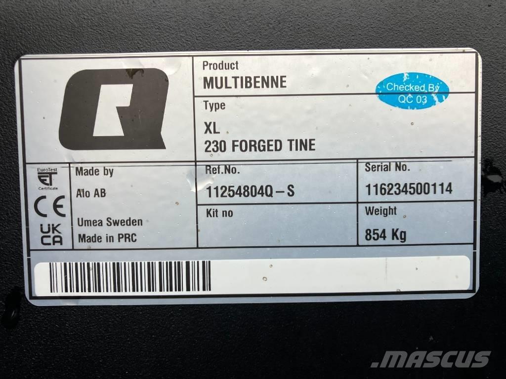 Ålö Multibenne XL Akcesoria do ładowaczy czołowych