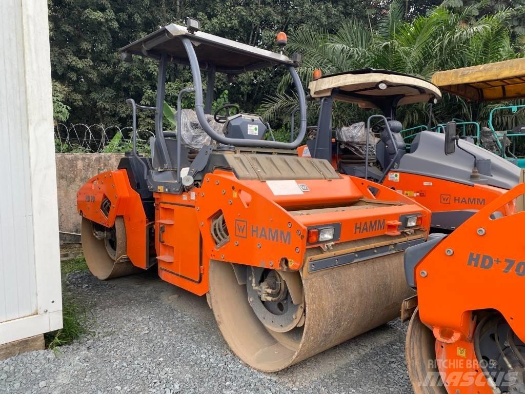 Hamm HD 90 Walce dwubębnowe