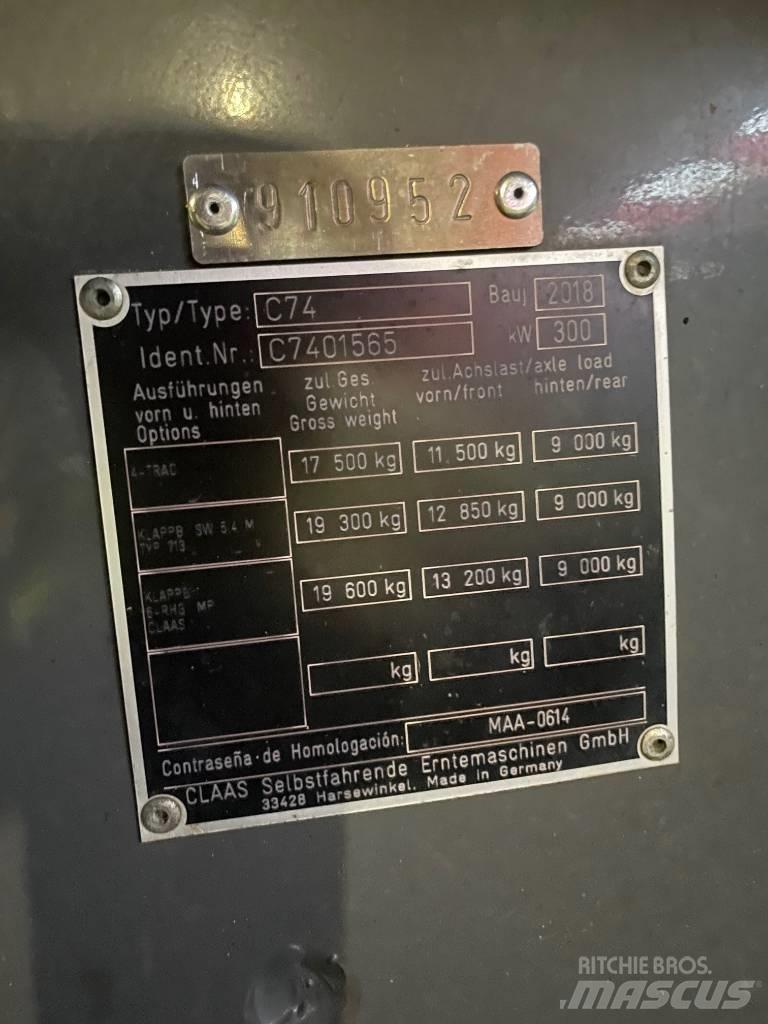 CLAAS Lexion 660 Kombajny zbożowe