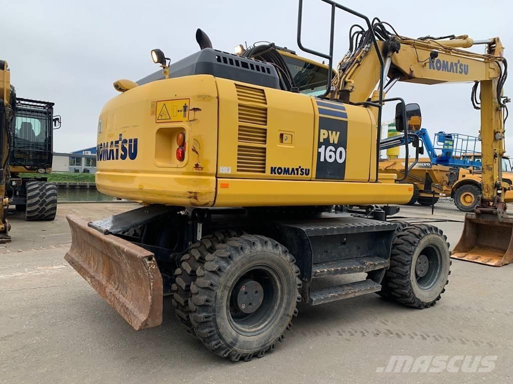 Komatsu PW160-8 Koparki kołowe