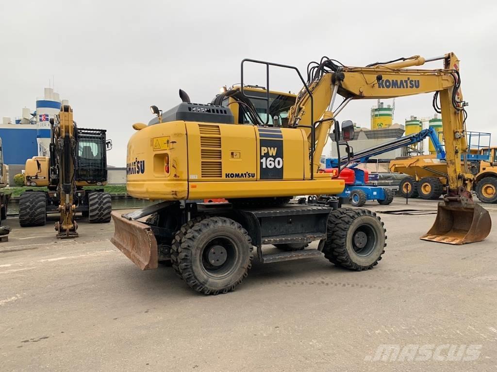 Komatsu PW160-8 Koparki kołowe