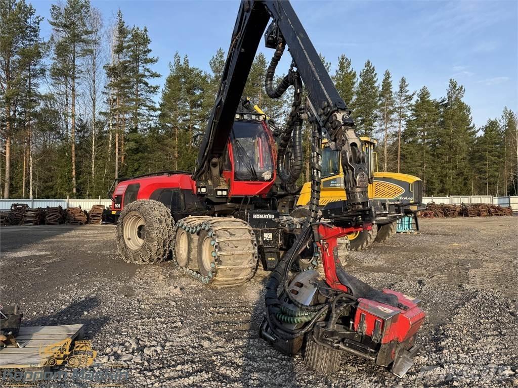Komatsu 901 Harwestery