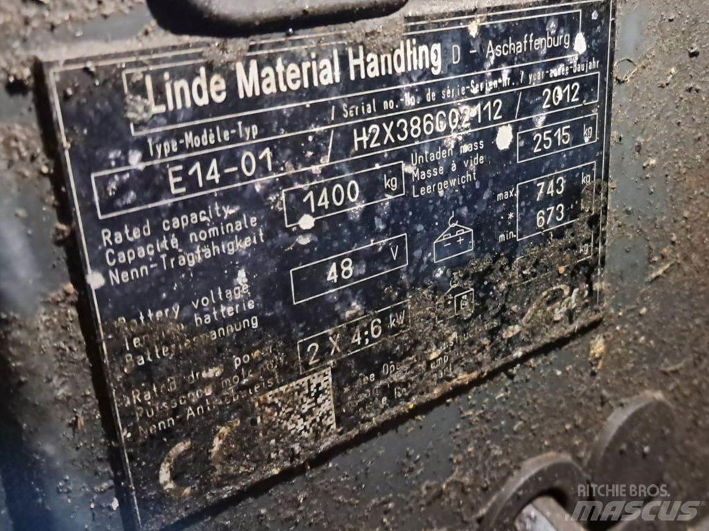 Linde E14-01 Wózki elektryczne