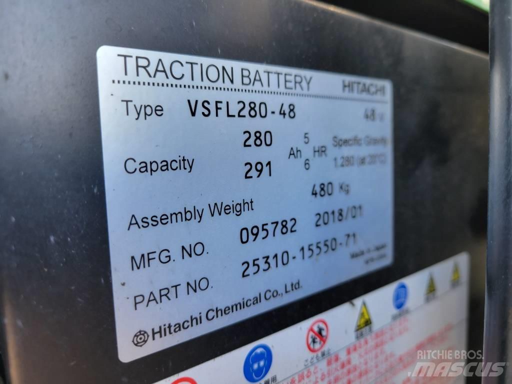 Toyota 8FBRS15 Wózki elektryczne