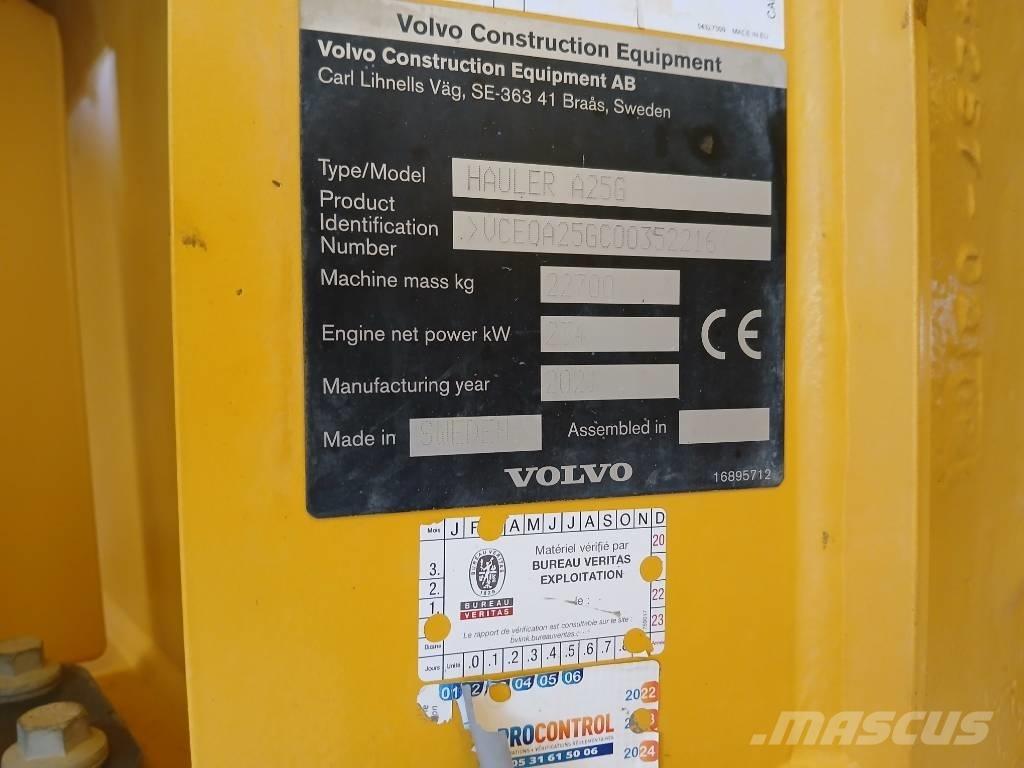 Volvo A 25 G Wozidła przegubowe