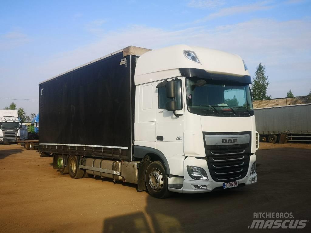 DAF XF 480 6x2 Jumbo Ciężarówki firanki
