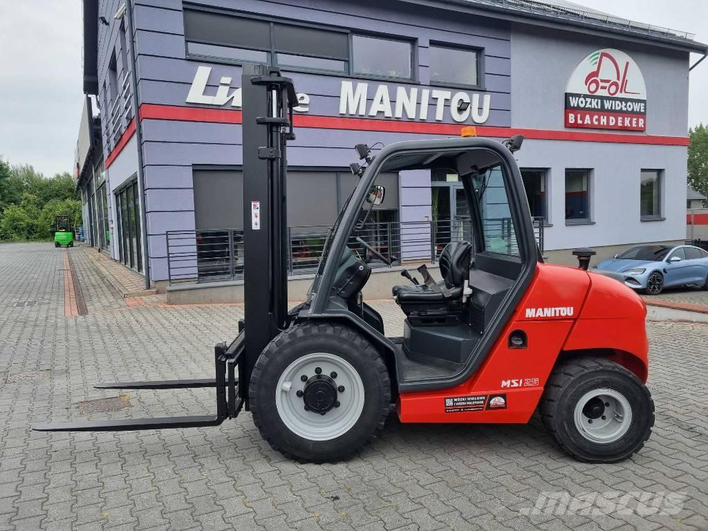 Manitou MSI 25 T Wózki widłowe terenowe