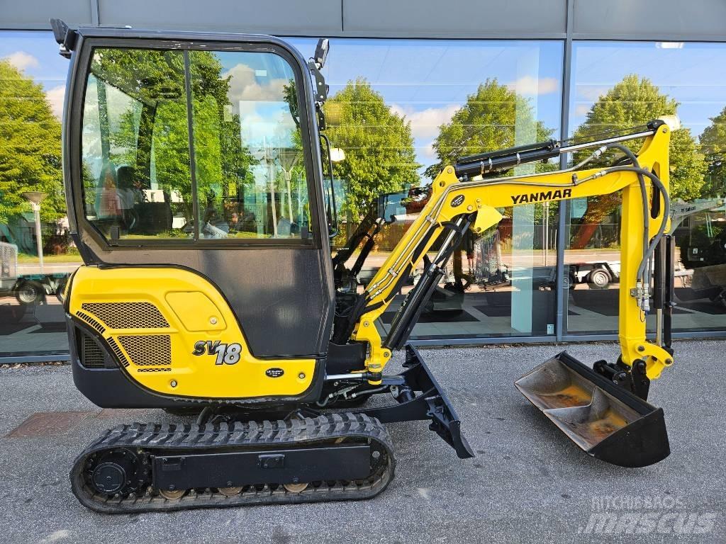 Yanmar SV 18 Minikoparki