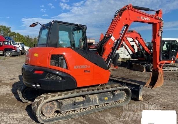 Kubota KX080-4S2 Koparki gąsienicowe
