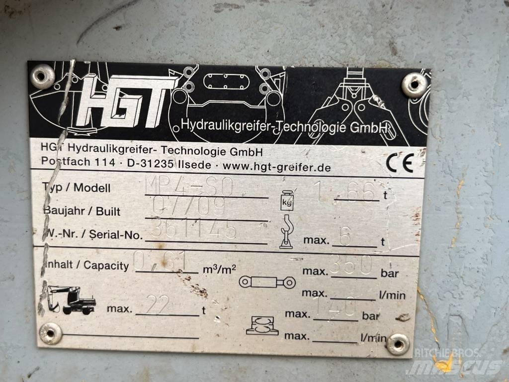 HGT Sortiergreifer Koparki gąsienicowe