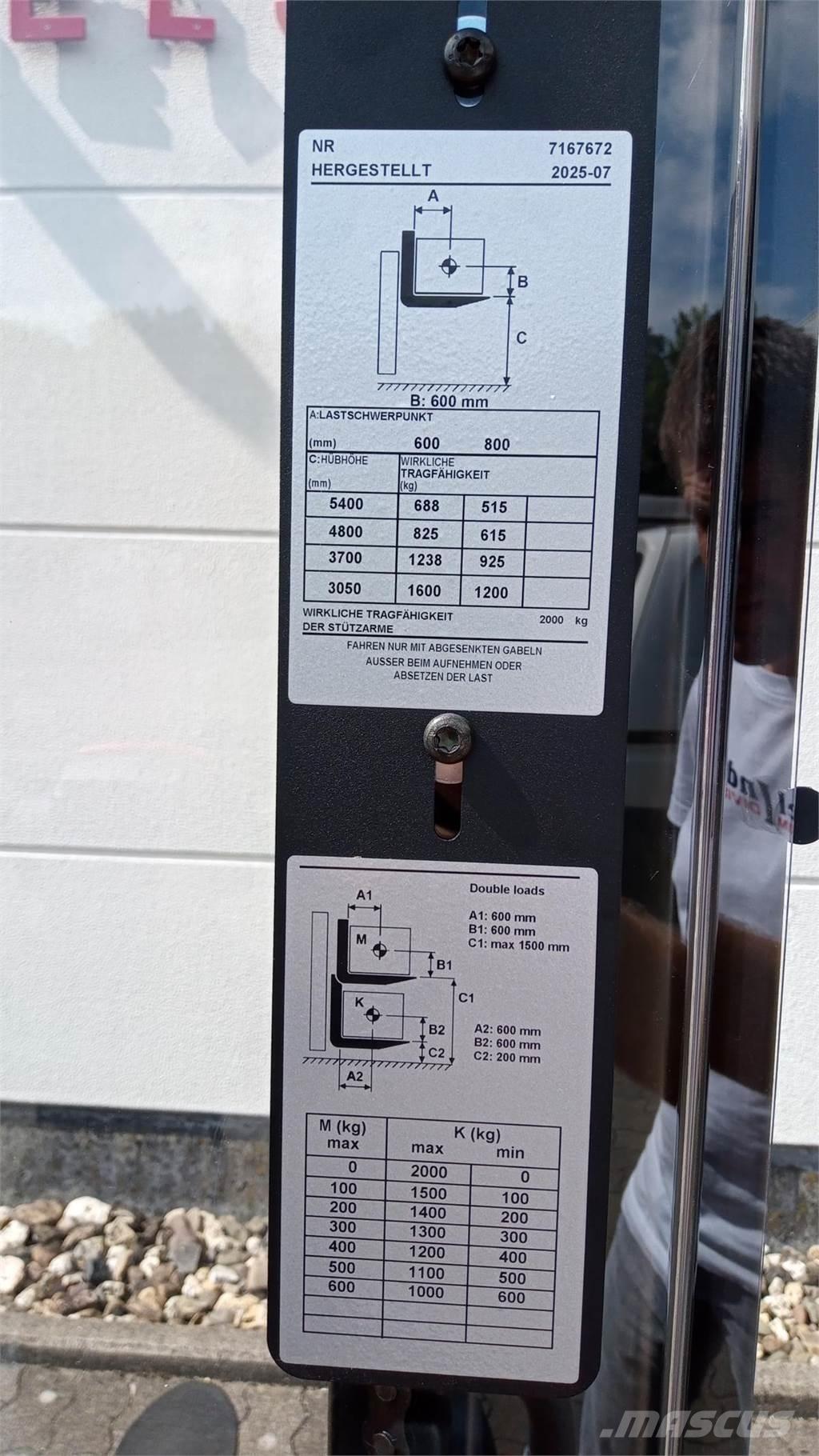 Toyota SWE160L Wózki widłowe unoszące z dyszlem