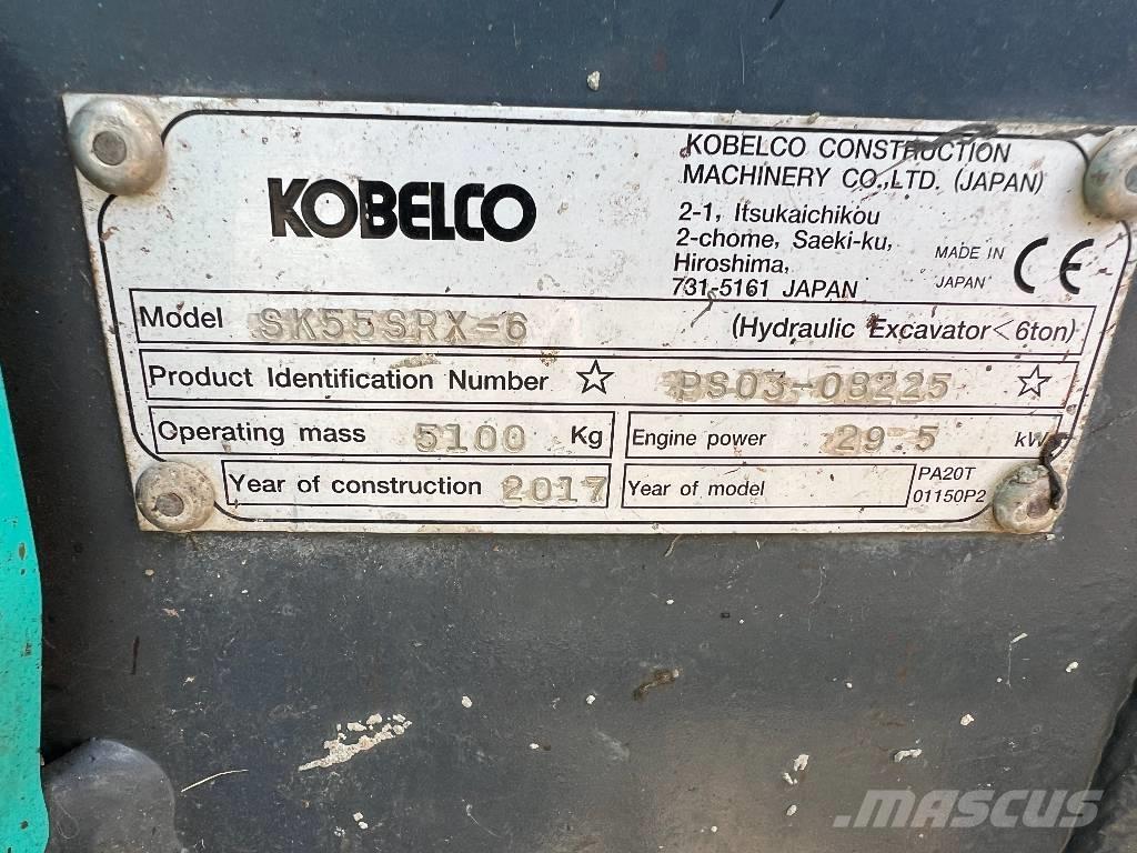 Kobelco SK 55 SRX-6 Minikoparki