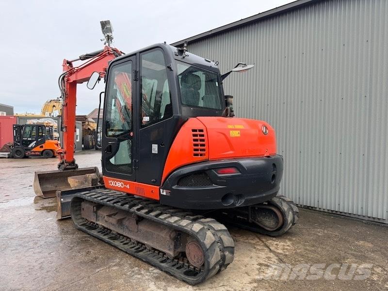 Kubota KX 080-4 Midikoparki  7t - 12t