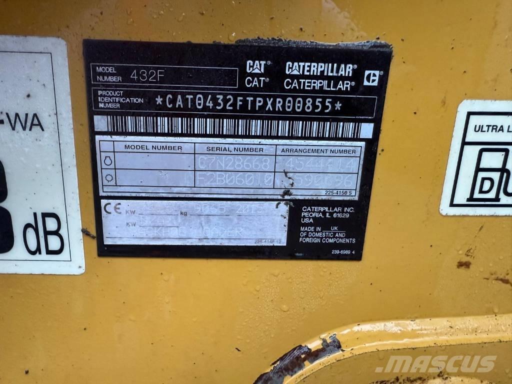 CAT 432 F Koparko-ładowarki