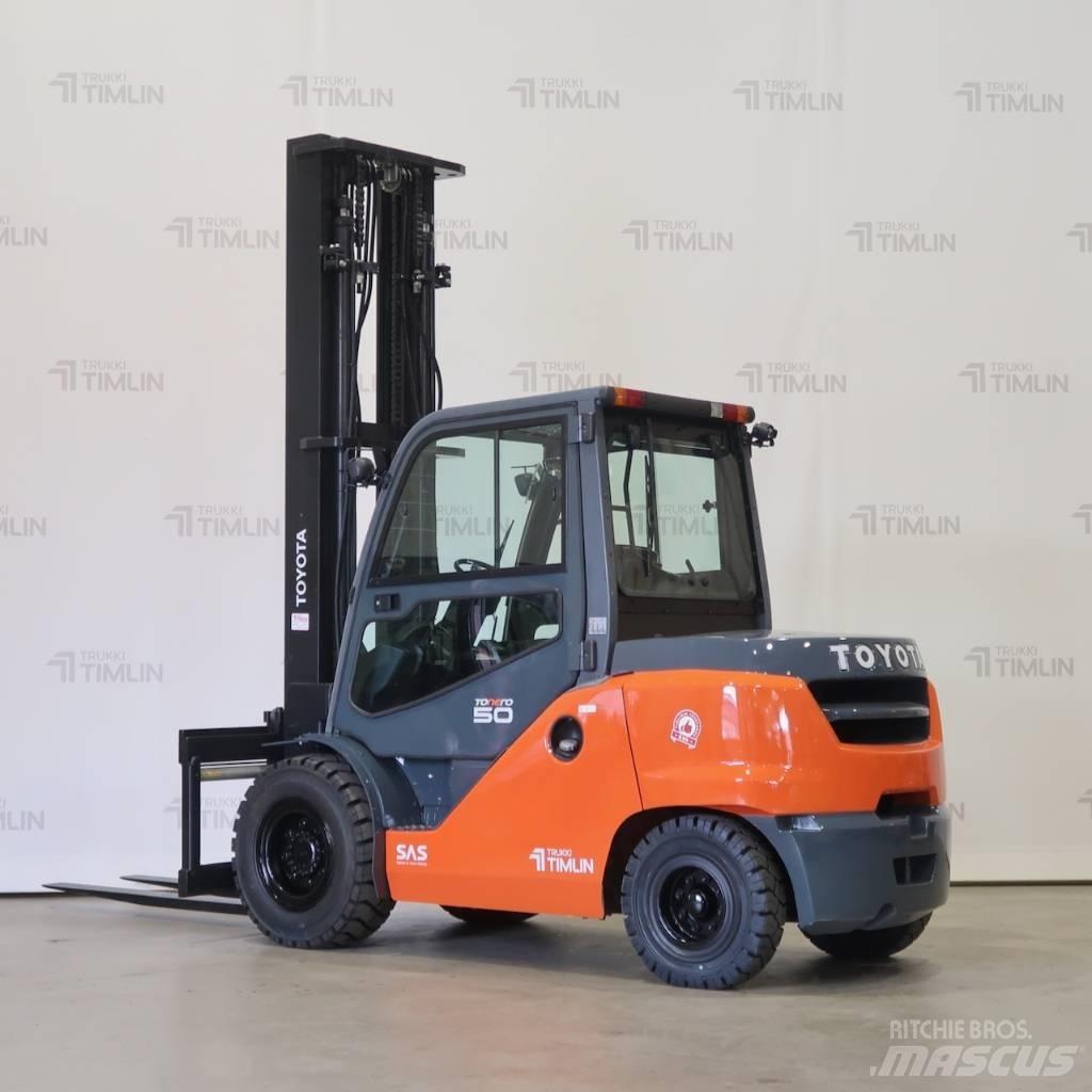 Toyota 40-8FD50N Wózki Diesla