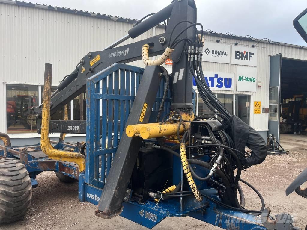 Vreten 1200 4wd Przyczepy leśne