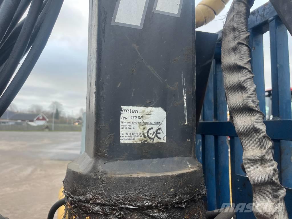 Vreten 1200 4wd Przyczepy leśne