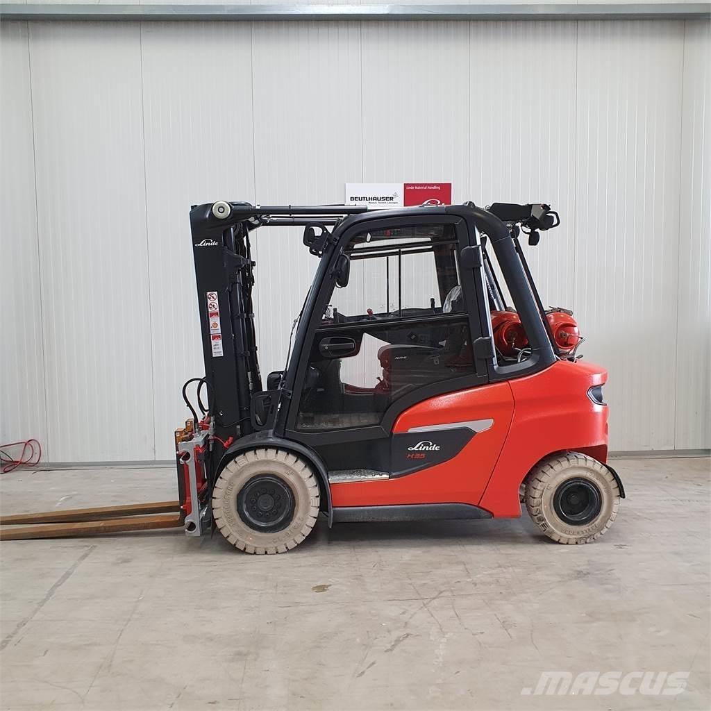 Linde H35T Wózki LPG