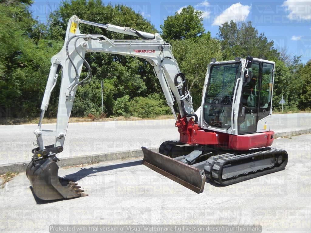 Takeuchi TB257FR Minikoparki