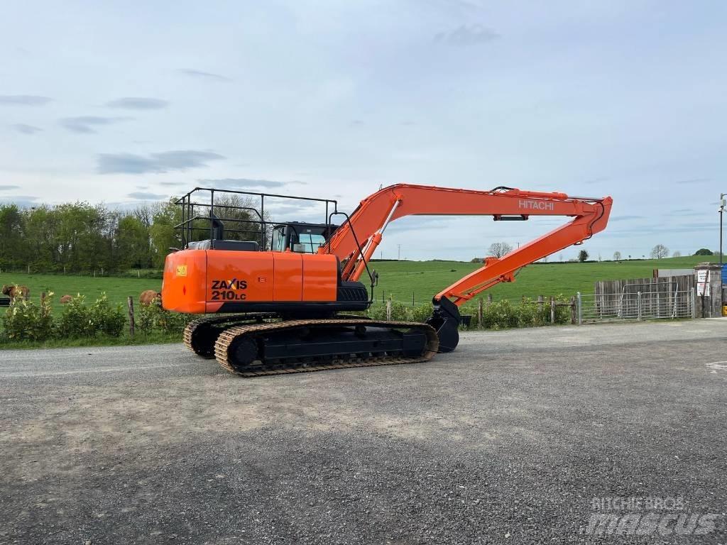 Hitachi Zaxis 210 LC Koparki z długim ramieniem