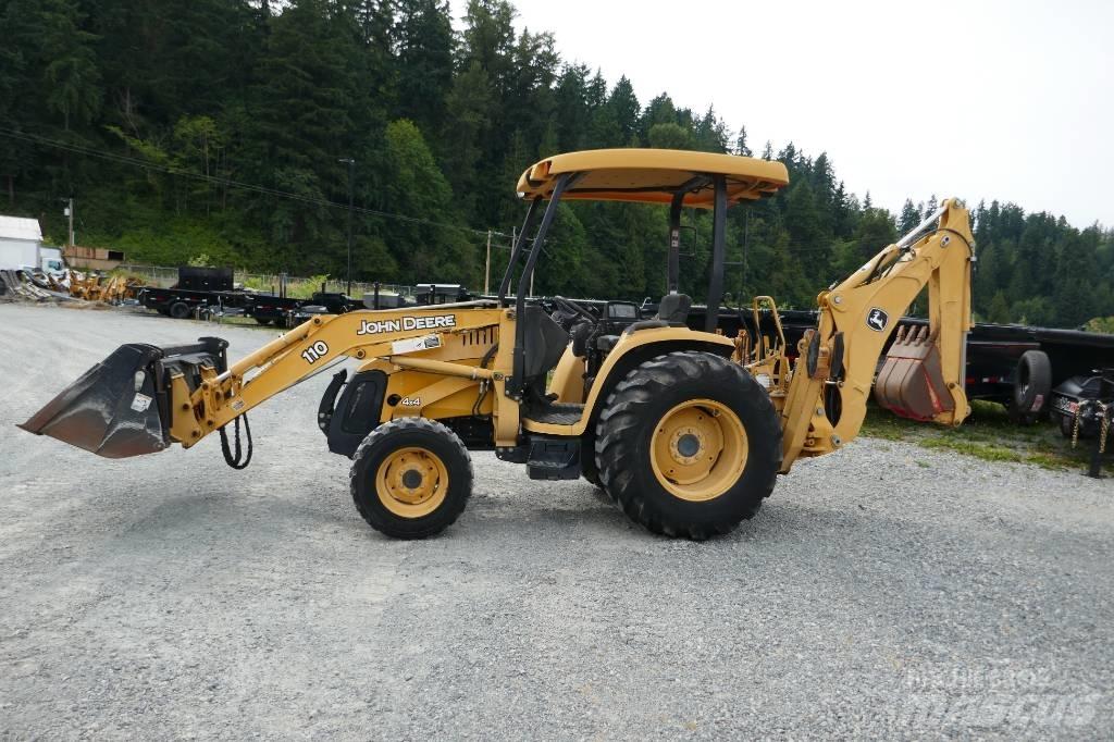 DEERE 110 Koparko-ładowarki