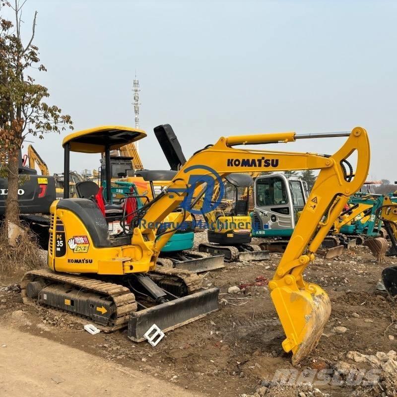 Komatsu PC35MR Minikoparki