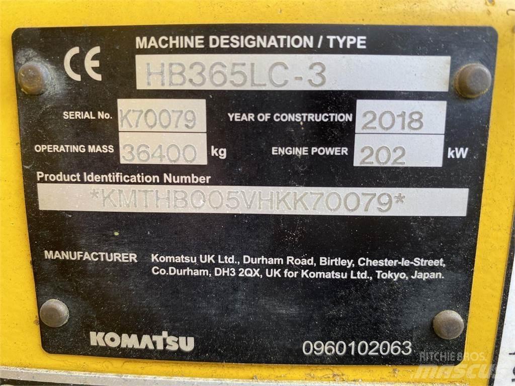 Komatsu HB365LC-3 Koparki gąsienicowe