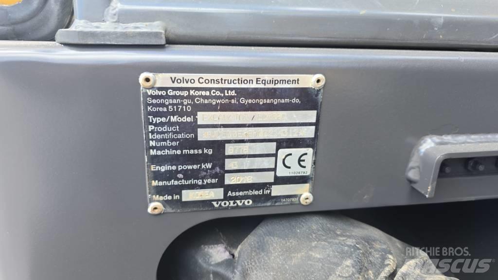 Volvo ECR 88 D Midikoparki  7t - 12t