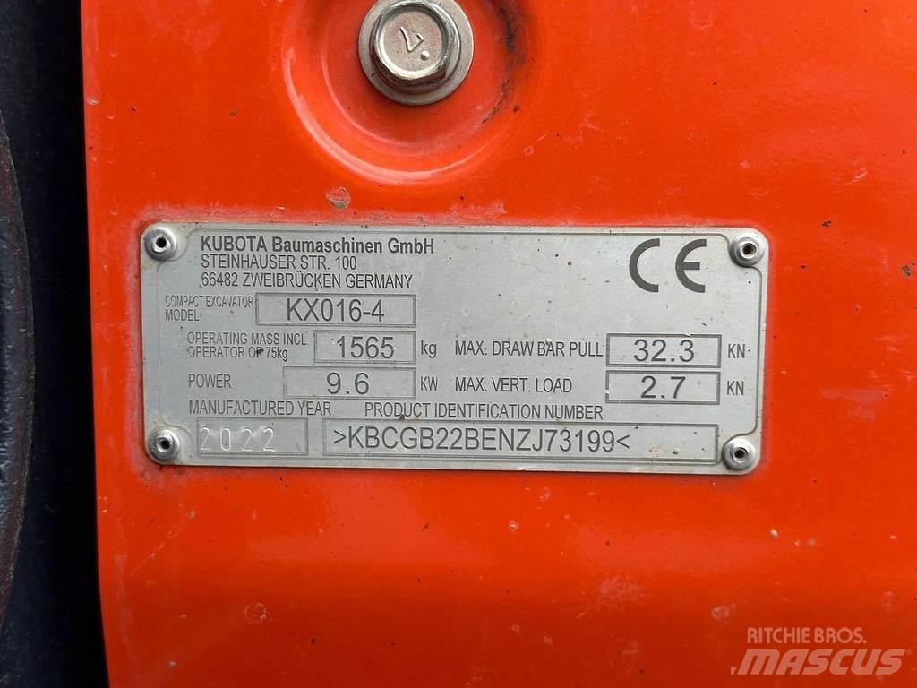 Kubota KX016-4 Minikoparki