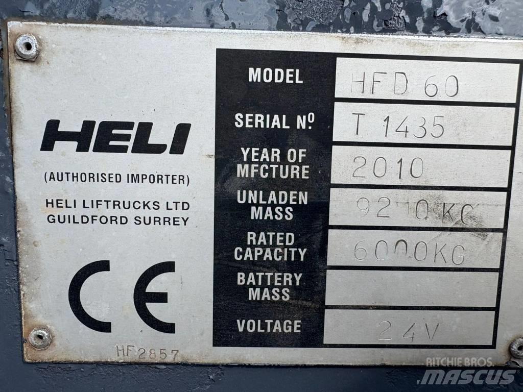 Heli HFD60 Wózki Diesla
