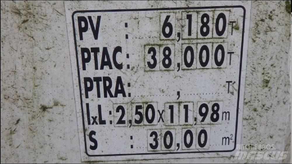 Trailor SYY3CE Przyczepy cysterny