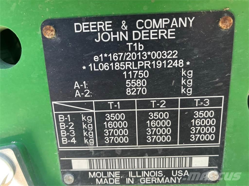 John Deere 6R 185 Ciągniki rolnicze